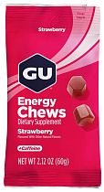 Конфеты жевательные GU Energy Chews Клубника