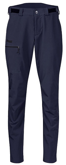 Брюки женские Bergans Slingsby LT Softshell Dk Navy/Black - Фото 1 большая