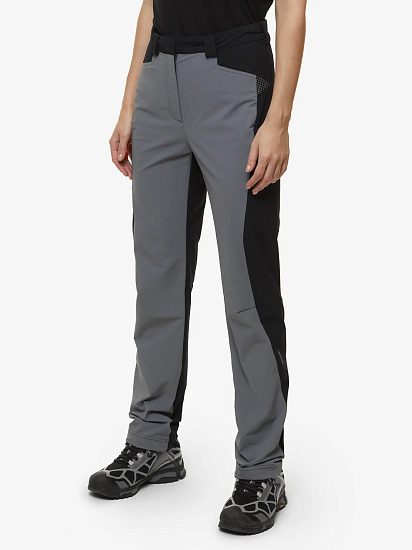 Брюки женские Bask Trek Lady V2 Серый/Чёрный - Фото 2 большая