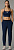 Брюки женские The North Face Flex Woven Jogger Summit Navy - Фото 4 малая