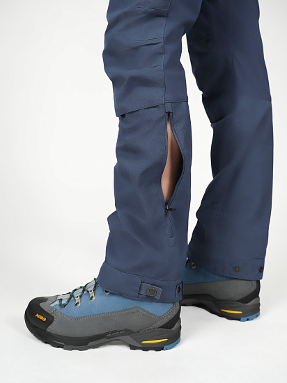 Брюки женские Fjallraven Keb Indigo Blue - Фото 9 большая