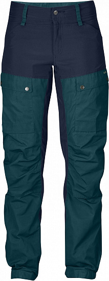Брюки женские Fjallraven Keb Glacier Green - Фото 1 большая