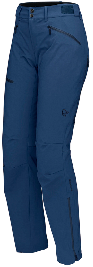 Брюки женские Norrona Falketind Flex1 Indigo Night - Фото 2 большая