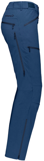 Брюки женские Norrona Falketind Flex1 Indigo Night - Фото 4 большая