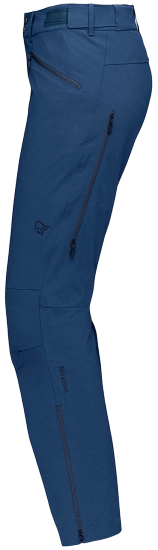 Брюки женские Norrona Falketind Flex1 Indigo Night - Фото 5 большая