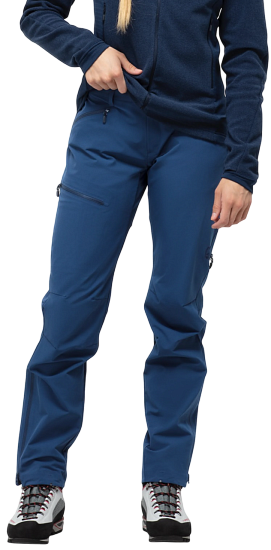 Брюки женские Norrona Falketind Flex1 Indigo Night - Фото 6 большая