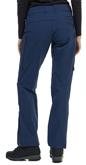 Брюки женские Norrona Falketind Flex1 Indigo Night - Фото 10 большая