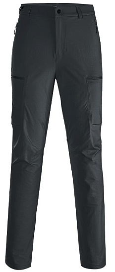 Брюки женские Kailas T10-X Softshell Deep Black - Фото 1 большая