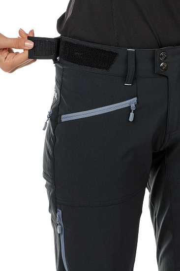 Брюки женские Norrona Falketind Flex1 Caviar - Фото 7 большая