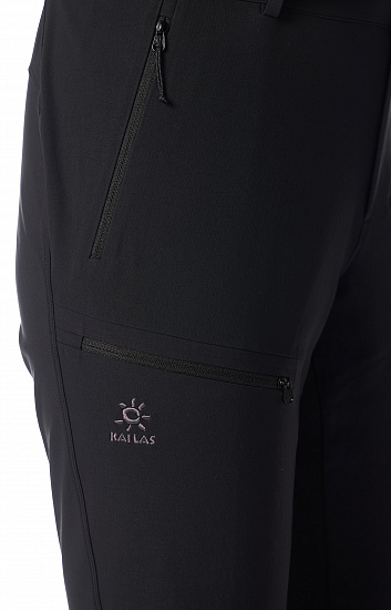 Брюки женские Kailas Mid-thick Soft Shell Black - Фото 4 большая