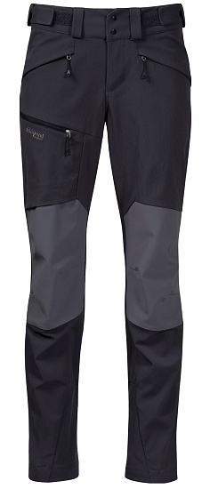 Брюки женские Bergans Rabot 365 Hybrid SolidCharcoal/SolidDkGrey/Black - Фото 1 большая