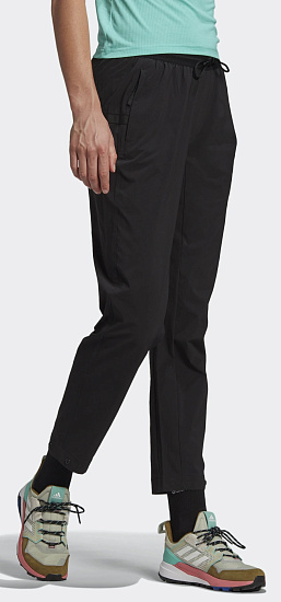 Брюки женские Adidas Terrex Liteflex Hiking Black - Фото 4 большая