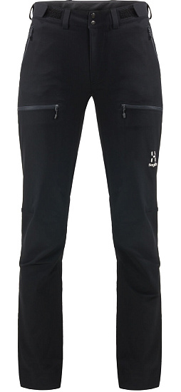 Брюки женские Haglofs Breccia True Black/Magnetite Short - Фото 1 большая