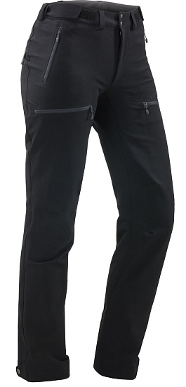 Брюки женские Haglofs Breccia True Black/Magnetite Short - Фото 4 большая