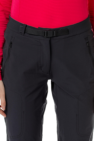 Брюки женские Mountain Equipment Chamois Black Short - Фото 4 большая