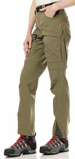 Брюки женские Klattermusen Gere 3.0 Dusty Green - Фото 4 большая