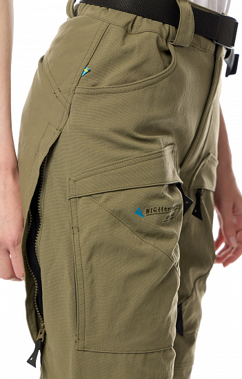 Брюки женские Klattermusen Gere 3.0 Dusty Green - Фото 6 большая