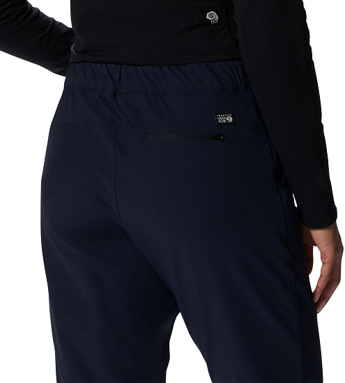 Брюки женские Mountain Hardwear Yumalina Black Navy - Фото 6 большая