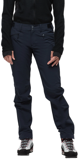 Брюки женские Norrona Falketind Flex1 Caviar Black - Фото 4 большая