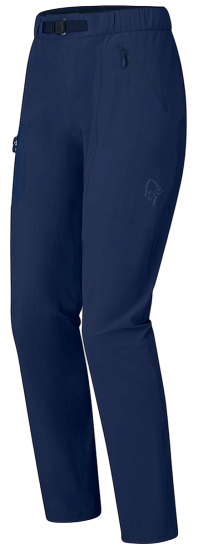 Брюки женские Norrona Falketind Flex1 Light Indigo Night - Фото 2 большая