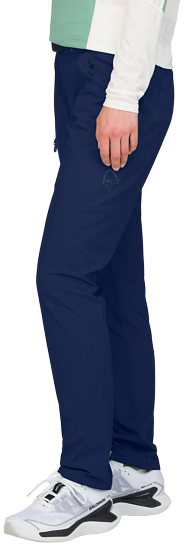 Брюки женские Norrona Falketind Flex1 Light Indigo Night - Фото 8 большая