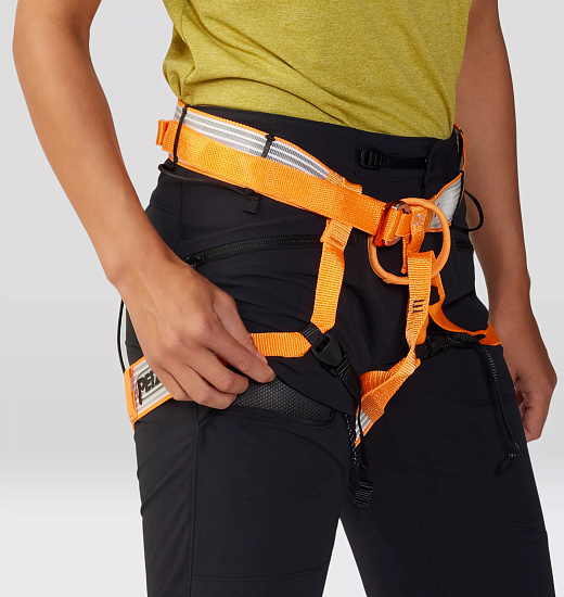 Брюки женские Mountain Hardwear Chockstone Черный - Фото 7 большая