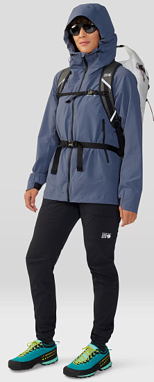 Брюки женские Mountain Hardwear Chockstone Черный - Фото 9 большая
