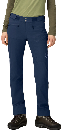 Брюки женские Norrona Femund Flex1 Lightweight Indigo Night - Фото 5 большая