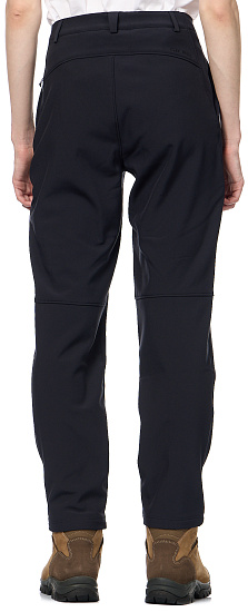 Брюки женские Kailas Shelter Softshell Blue Black - Фото 4 большая