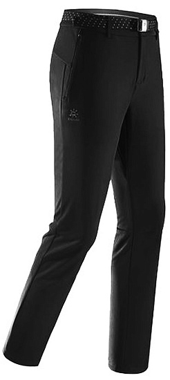 Брюки женские Kailas Thick Trekking Softshell Black - Фото 2 большая