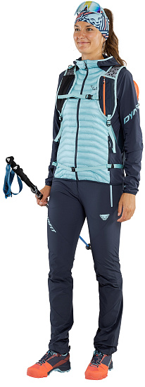 Брюки женские Dynafit Transalper 2 Light Dynastretch Blueberry Marine Blue - Фото 2 большая