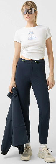 Брюки женские Bogner Fire+Ice Lou2 Deepest Navy - Фото 4 большая