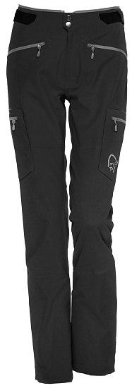 Брюки женские Norrona Trollveggen Flex1 Caviar - Фото 1 большая