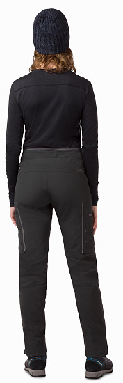 Брюки женские Norrona Trollveggen Flex1 Caviar - Фото 3 большая
