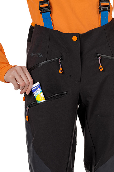 Брюки женские Mammut Eisfeld Guide SO Black - Фото 9 большая