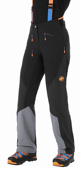Брюки женские Mammut Eisfeld Guide SO Black - Фото 2 большая