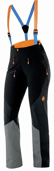 Брюки женские Mammut Eisfeld Guide SO Black - Фото 1 большая