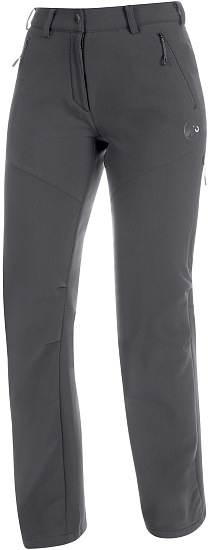 Брюки женские Mammut Winter Hiking SO Titanium - Фото 1 большая