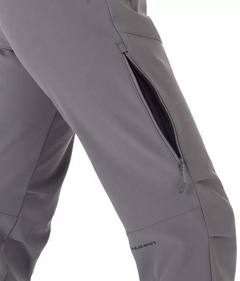 Брюки женские Mammut Winter Hiking SO Titanium - Фото 6 большая