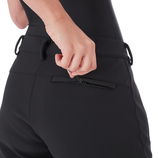 Брюки женские Mammut Winter Hiking SO Black Short - Фото 4 большая