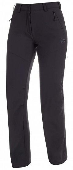 Брюки женские Mammut Winter Hiking SO Black Long - Фото 1 большая