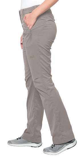 Брюки женские Jack Wolfskin Activate Light Moon Rock - Фото 3 большая
