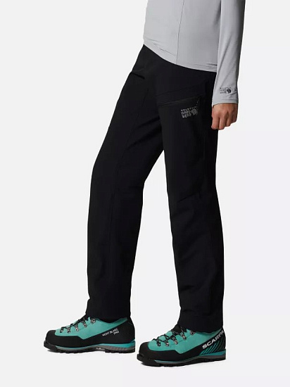Брюки женские Mountain Hardwear Chockstone Alpine Black - Фото 3 большая
