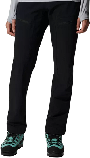 Брюки женские Mountain Hardwear Chockstone Alpine Black - Фото 3 большая