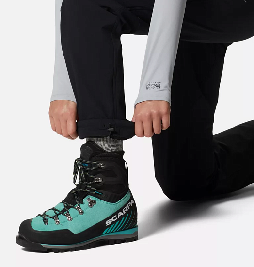 Брюки женские Mountain Hardwear Chockstone Alpine Black - Фото 8 большая