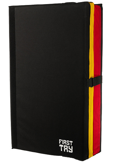 Мат для скалолазания First Try Red/Yellow - Фото 2 большая