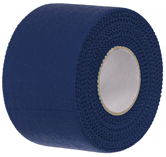 Пластырь скалолазный Спорт-Марафон Хлопок Тёмно-синий 3,8 см*10 м - Фото 1 большая