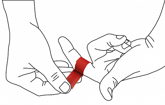 Пластырь Camp Climbing Tape Red - Фото 2 большая