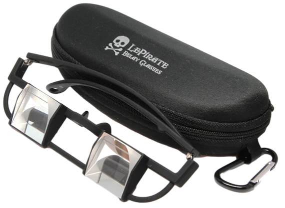 Очки для страховки Le Pirate Belay Glasses Model 3.1 Black - Фото 4 большая