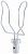 Наконеник для удочки Kailas Clip-up EVO Stick Clip Carabiner Silver - Фото 1 малая